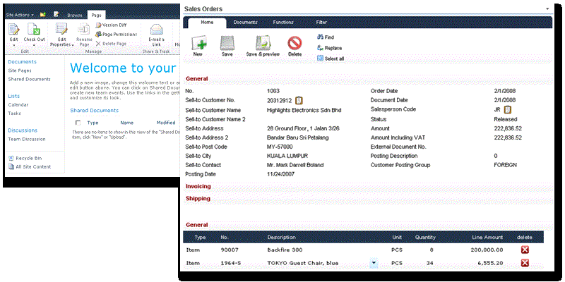 Odoo image and text block