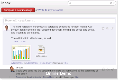 Social Enterprise Network - odoo